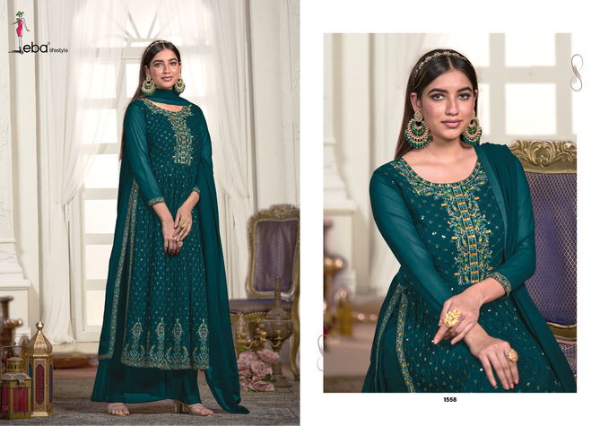 Liana By Eba Lifestyle 1555-1558 Wedding Salwar Suits Catalog
